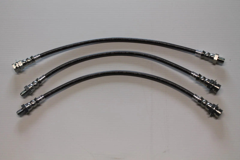 KB KC Centura Braided Brake Hose Set (3)