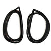 Door Rubber Weatherstrip Front FL+FR Fits Toyota Corolla KE10 4D SED 1966-70 D05