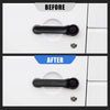 Jeep Wrangler JK Door Grab Handle Inserts Cover Trim Kit (2007-2018)