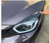Honda Fit Jazz Headlight Eyelid Cover Trim (2020-2022)