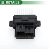 Ford Mondeo (2013) - Black Silver Tone HVAC Blower Motor Resistor