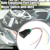 Toyota Alphard 1x Hole Expansion Port Switch Music Switch with Wire