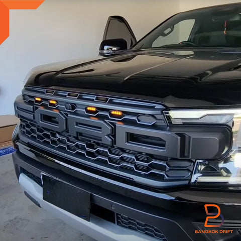 Ford Ranger Raptor 4 x White LED Front Grille Lights (2022-2025)