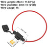 3 x DC 12V Car ATC Blade Style Mini Fuse Holder with 5A Fuse