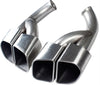 Porsche Cayenne 958.2 V6 Base 2 x Tail Exhaust Mufflers (2015-2017)