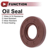 Oil Seal 2 x 22x47x7mm Seal Ring Rotary Shaft Seal FKM Rubber