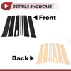 Ford Explorer Sport Trac (2001-2005) Black 7 x Door Pillar Window Trim