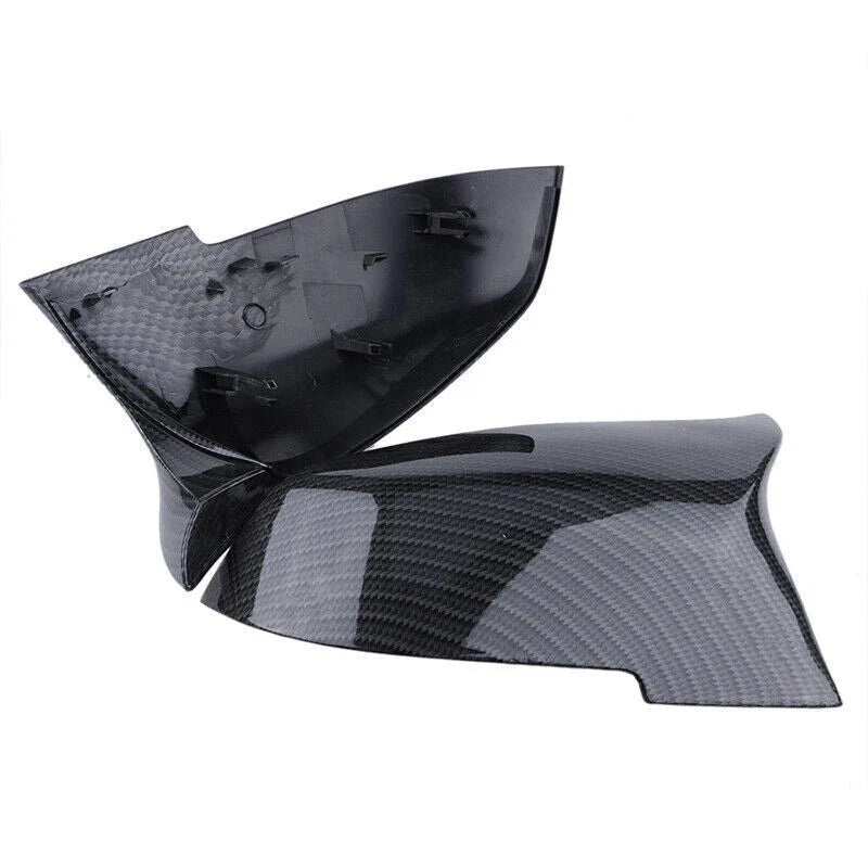 BMW F30 320i 328i 4PC Kidney Grills & Carbon Fiber Mirror Caps (2012-2018)