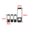 Ford Ranger Sport Carbon Fiber Window Lift Switch Panel Cover (15-22)