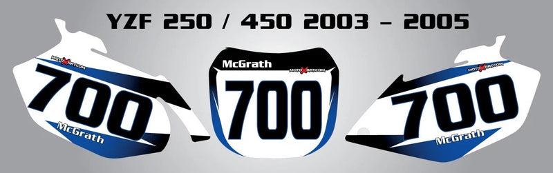 Yamaha YZF 250 450 Custom Graphics (2003-2005)
