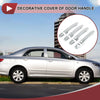 Honda CR-V 2012-2016 Silver Tone ABS Car Door Handle Cover Set