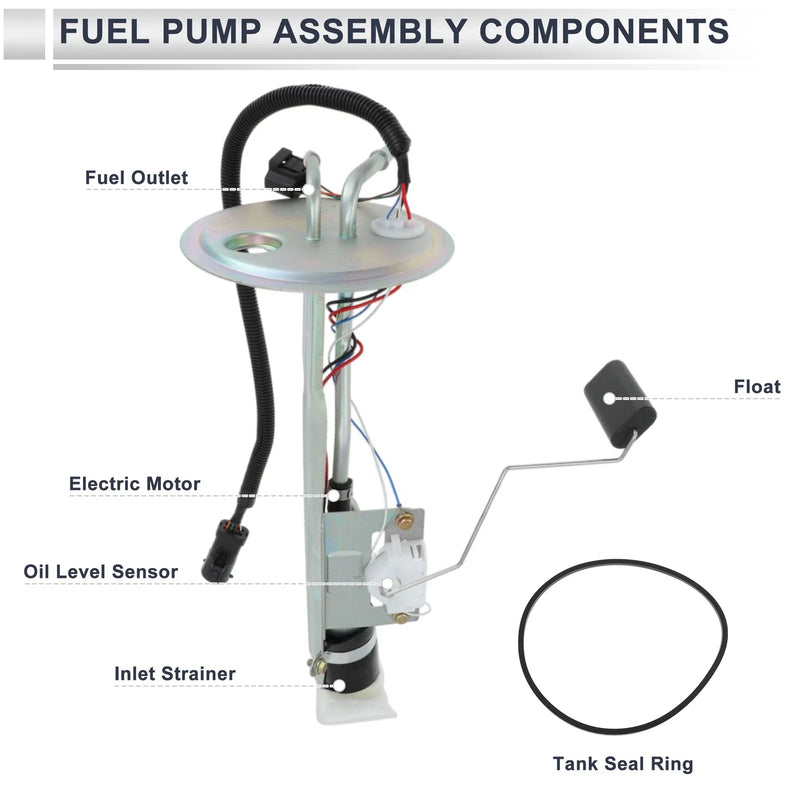Ford Expedition Electric Fuel Pump Assembly (1997-1998)