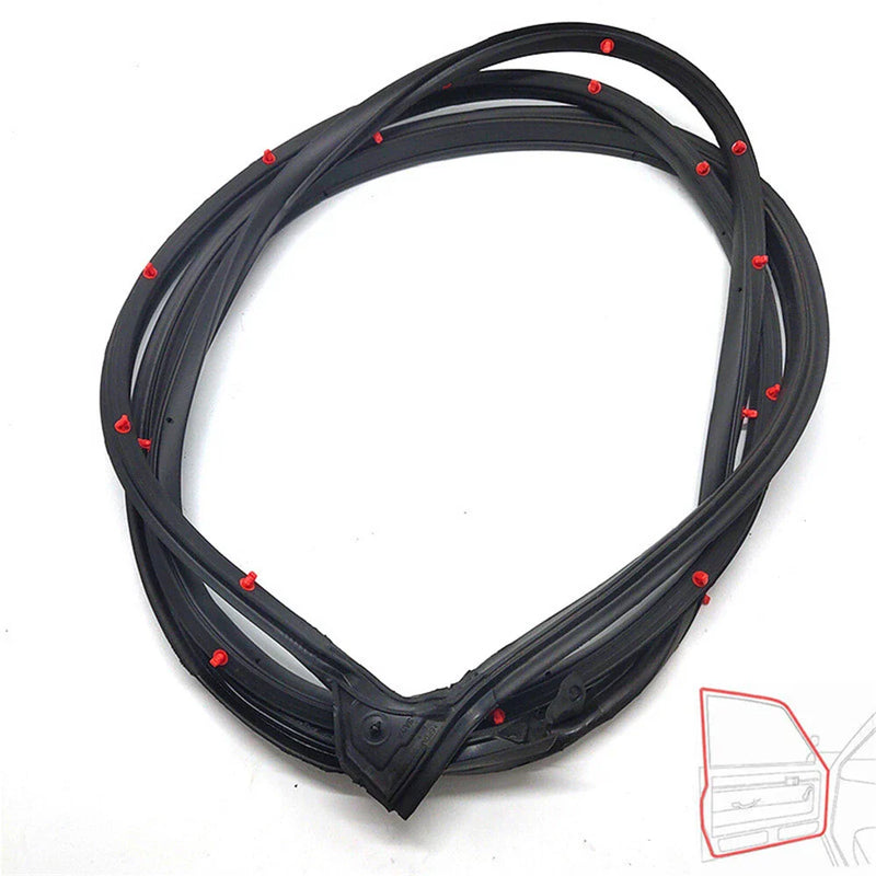 Honda Civic FC Sedan Front Left Door Weatherstrip Seal (2016-2021)