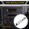Toyota Tacoma Carbon Fiber Pattern Console AC Switch Button Trim