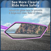 M8 / M10 Motorcycle Purple Aluminum Alloy Rear View Mirrors