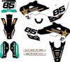 Husqvarna TC 85 (2025-2026) - Control Black Style Stickers MX Graphic Kit