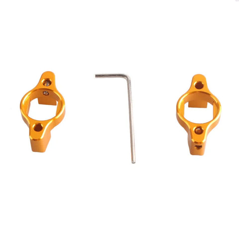 Suzuki Honda CBR600 14x18mm Gold Front Fork Preload Adjusters (2001-2007)