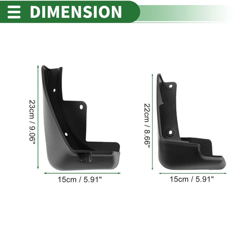 Nissan Sylphy Mud Flaps Splash Guards 1 Set (2020-2022)