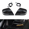 Tesla Model 3 Carbon Fiber Look Rear Side Mirror Covers (2017-2023)