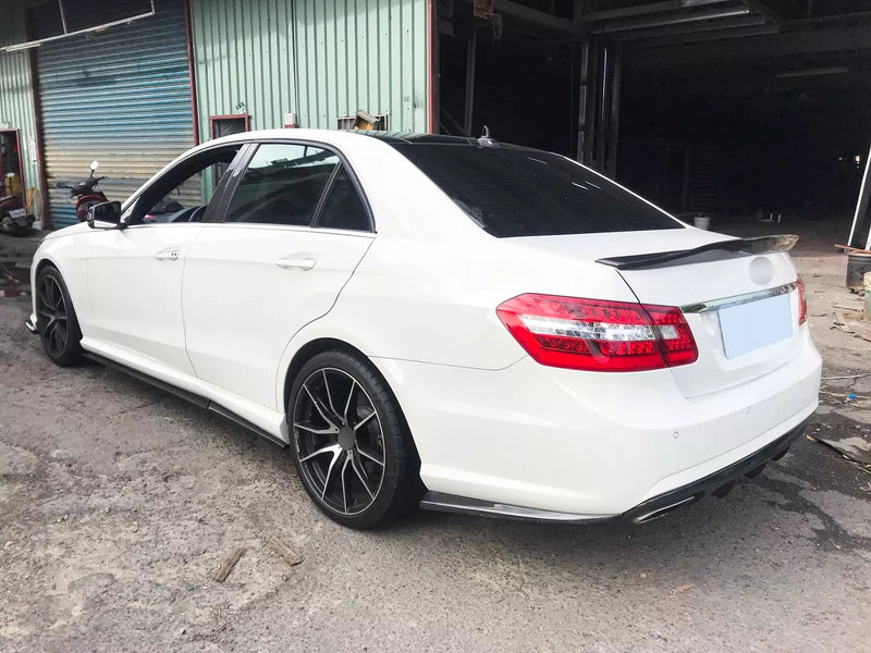 Mercedes-Benz E-Class W212 PSM Style Carbon Fiber Boot Spoiler (09-15)