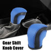 Toyota C-HR Blue Faux Leather Gear Shift Knob Cover (2018–2019)
