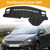 Peugeot 308 2007-2013 Black Red Dashboard Cover Mat