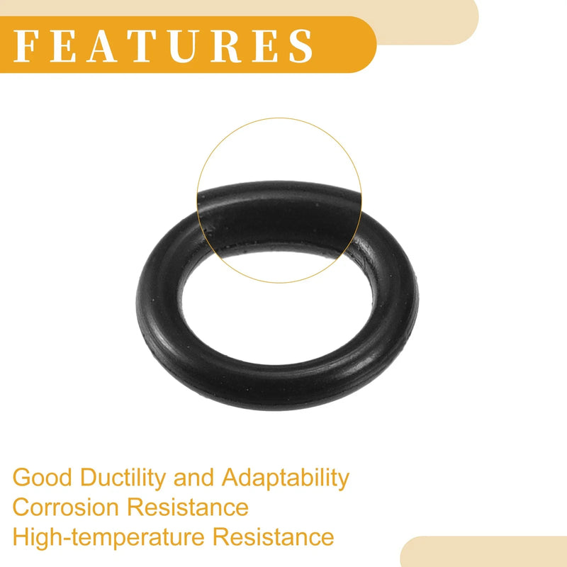 Ford F-Series NBR Rubber Black 4 x Sets Fuel Injector Seal O-Rings