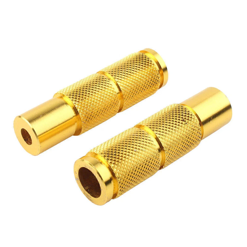 Universal Motorbike CNC Gold Rear Set Foot Pegs