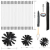 Duct Vent Sweep Tool 30 pcs Chimney Cleaning Brushes