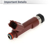 Toyota Yaris (2005-2013) 1 x Dark Red Fuel Injector 1.5L