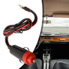 ABS 12V Car Black Red Power Supply Inverter Wire