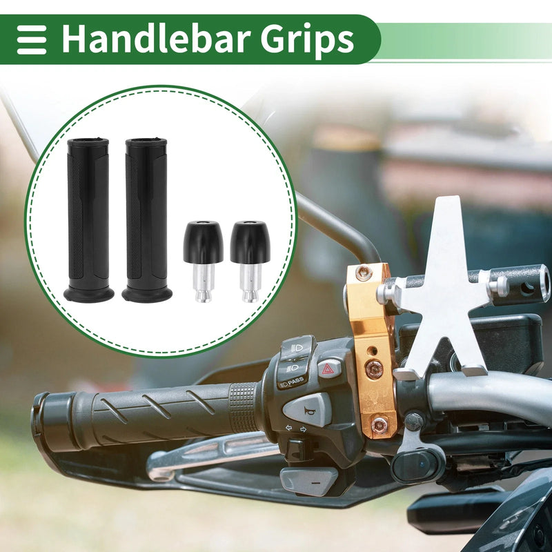 Motorcycle 7/8" 22mm Hand Grips Cover Set