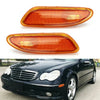 W203 C-Class Left&Right Side Marker Bumper Turn Signals 2 x (2000–2007)