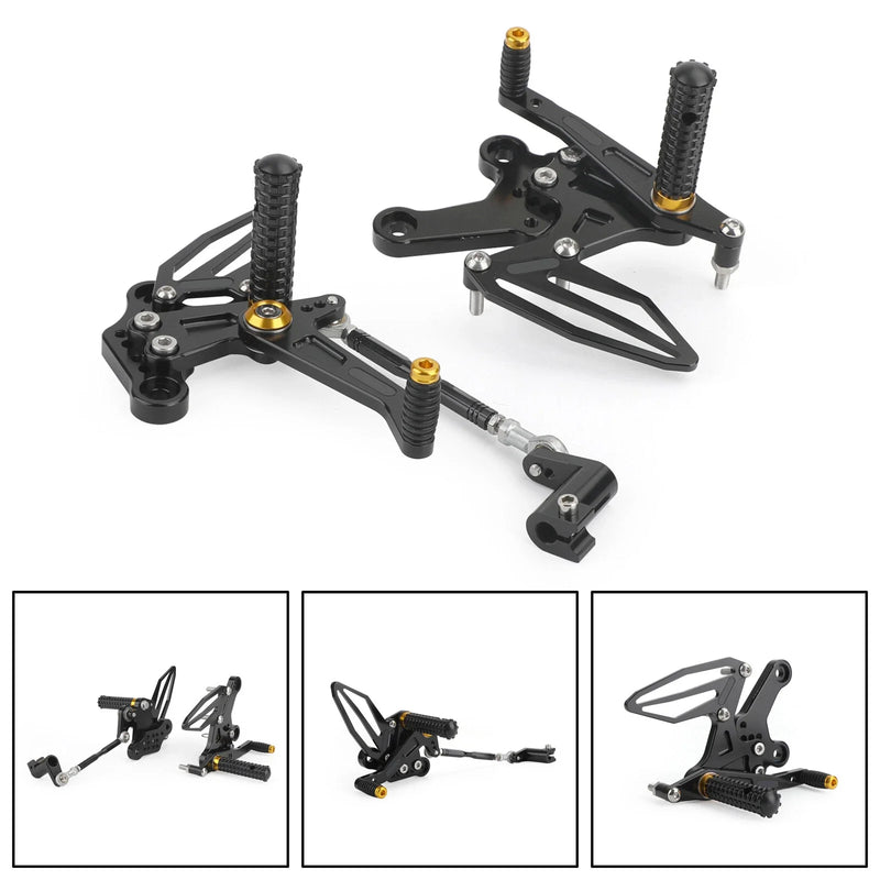 Kawasaki Z400 / Ninja 400 CNC Footrest System Gold (2018-2022)