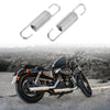 Suzuki 4 Pcs 6cm Silver Tone Motorcycle Brake Pedal Return Spring