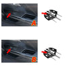 Honda Accord Steel Brushed Black Window Lift Panel Cover Trim (2013–2017)