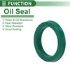 Make Model Oil Seal 23.5x31.5x5mm 5 Pcs Rotary Shaft Seal TPU