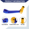 Honda CRF150F (2003-2017) Blue Gold Tone Folding Shifter Lever