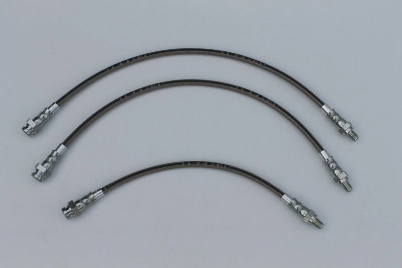 EJ EH Holden Braided Brake Hose Set (3)