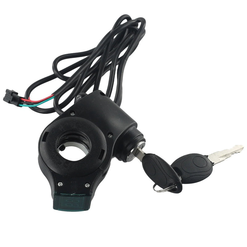 Electric Scooter Keys & Cylinder Ignition Lock System