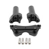 Harley Sportster Dyna Softail 4" Handlebar Risers Top Clamp Mount (2004-2023)