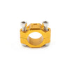 Brake Clutch Perch Gold Universal Rotating Bar Clamp 22mm 7/8"