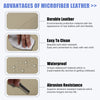 Ford Edge Neoprene Center Console Lid Armrest Cover Beige (2015-2022)