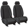 Nissan Patrol GU Front Grey Canvas Car Seat Covers (1997 - 2016)