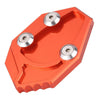 Kawasaki ZX-14R CNC Kickstand Pad Side Stand Foot Plate (2011-2012)