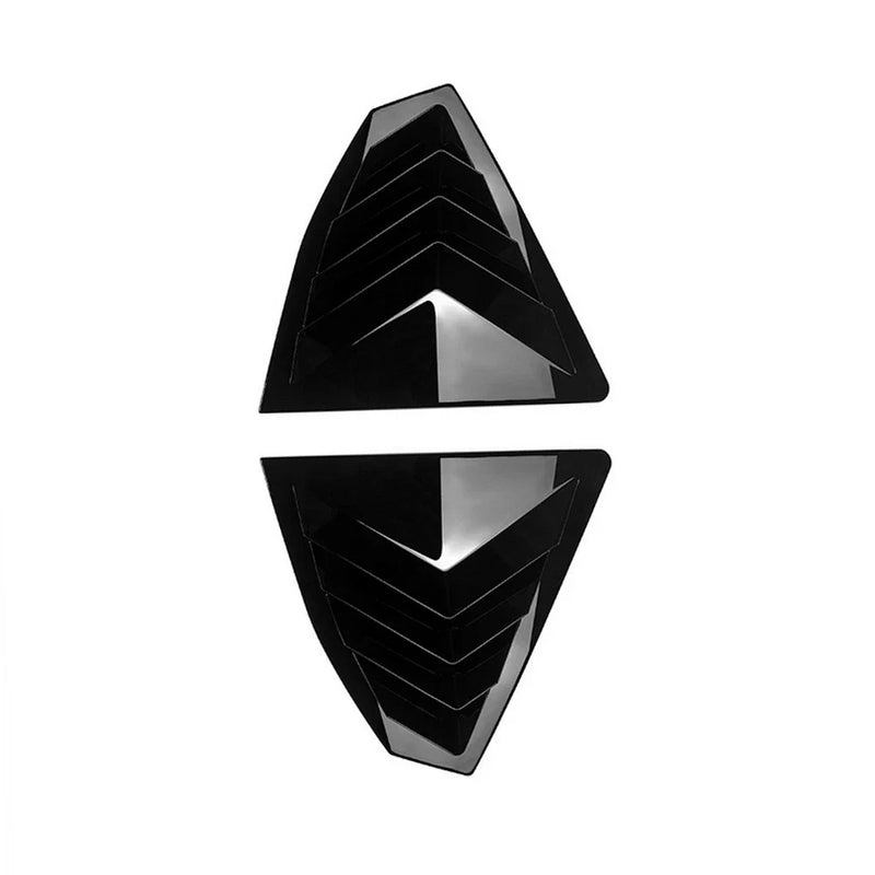 Subaru WRX STI Black Rear Window Louvers (2022 - Present)