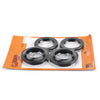 Kawasaki ZX 500 600 750 GPX Fork Seal Ring Set with Dust Caps (78-01)