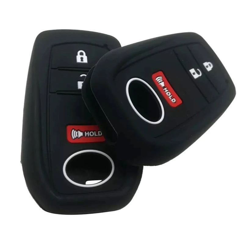 Toyota Tundra Tacoma Sequoia Prius 2 x Silicone Key Case Covers (2000-2023)