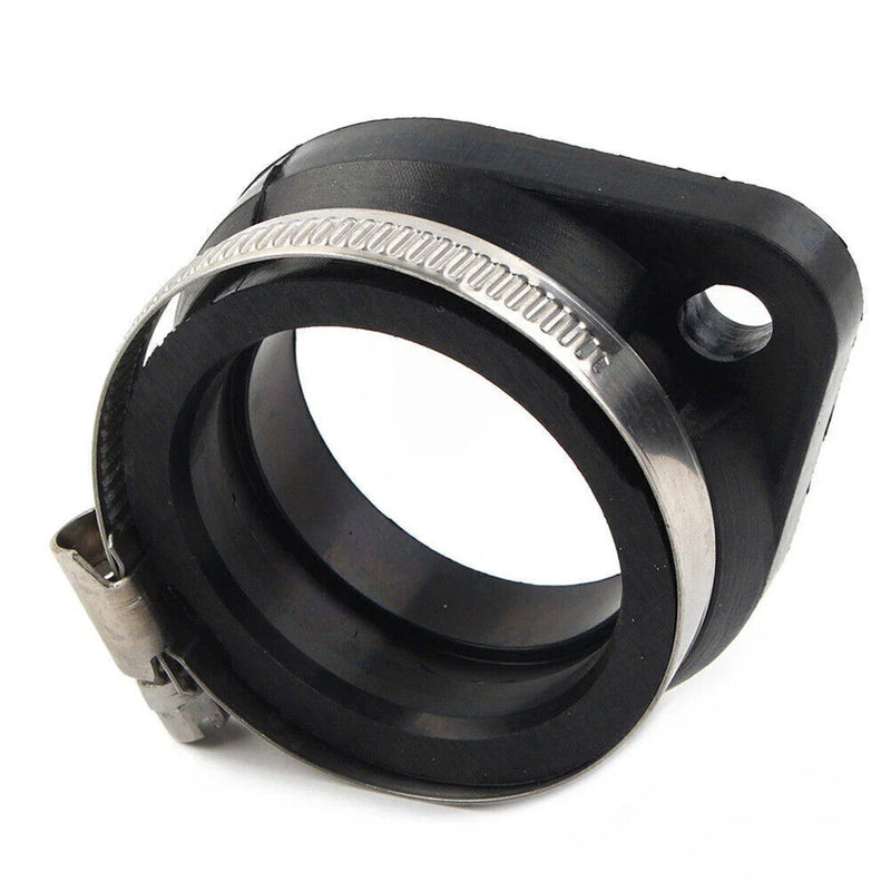 Harley CV / Mikuni HSR45 Carb - Black Rubber Flange Carb Adapter