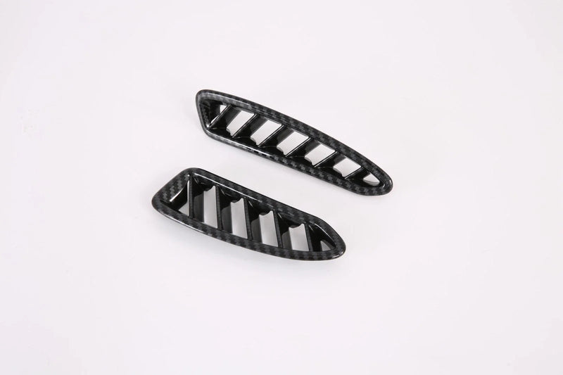 Hyundai Sonata Carbon Fiber Front Upper Air Vent Outlet Cover Trim (2020-2023)